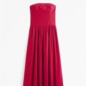 Elegant Red Maxi Dress
